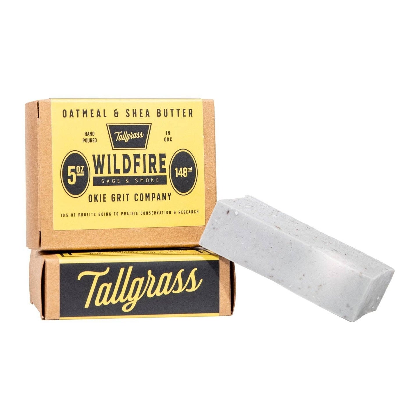 Tallgrass Supply Co - Oatmeal & Shea Butter Bar of Soap - Wildfire: Sage + Smoke