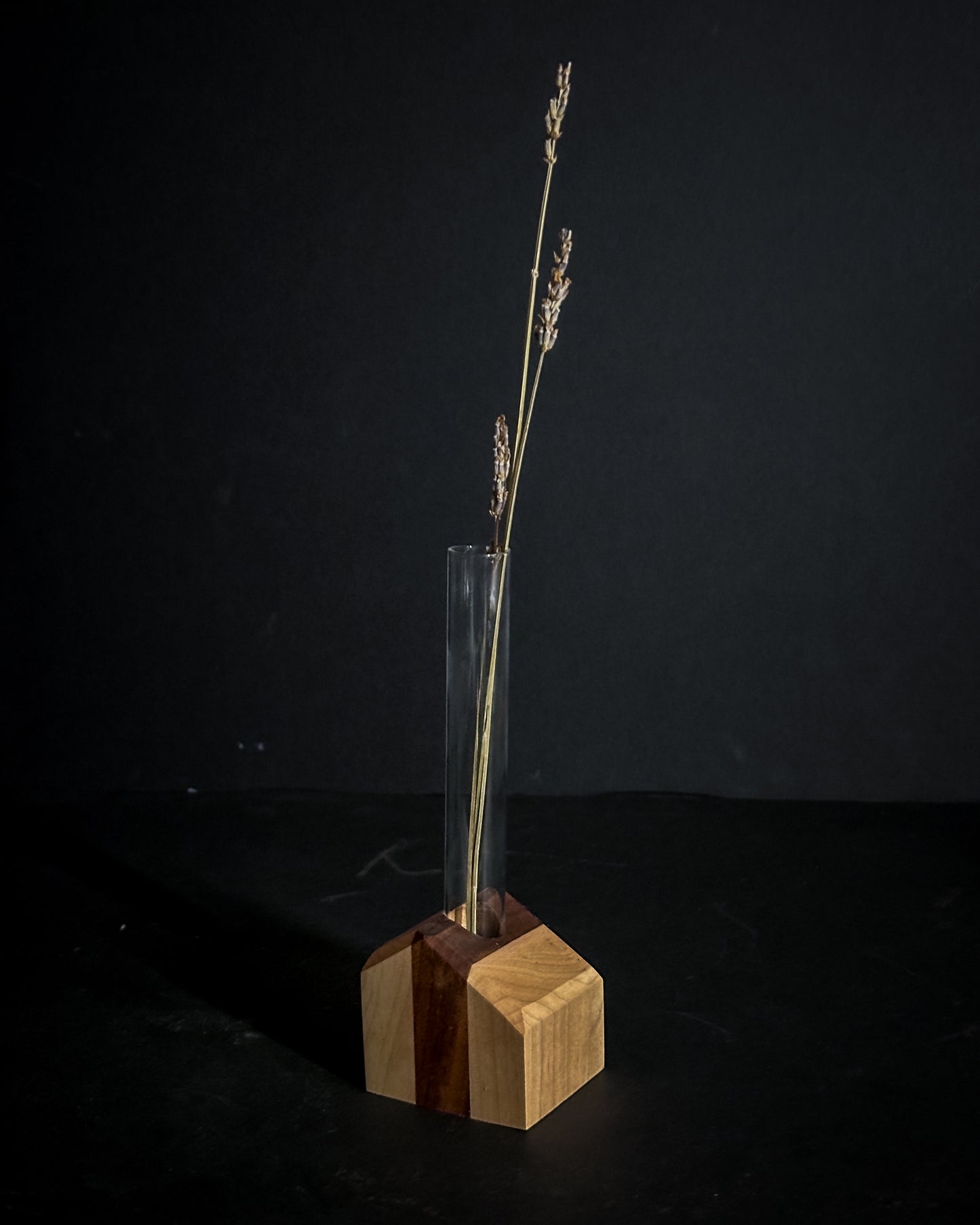 Single Geometric Bud Vase