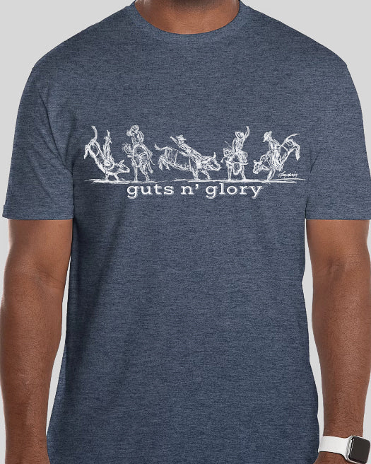 Wild Rodeo Collection - Guts N' Glory Bulls T-shirt