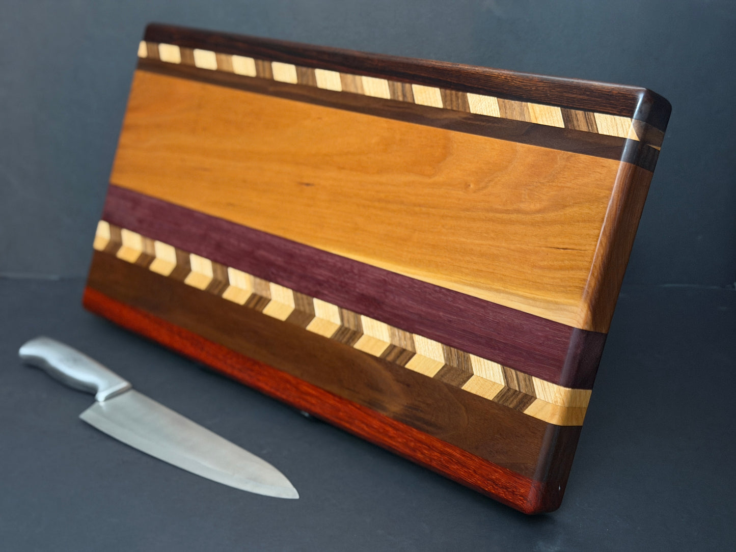 Ribbon Stripe Cutting Board