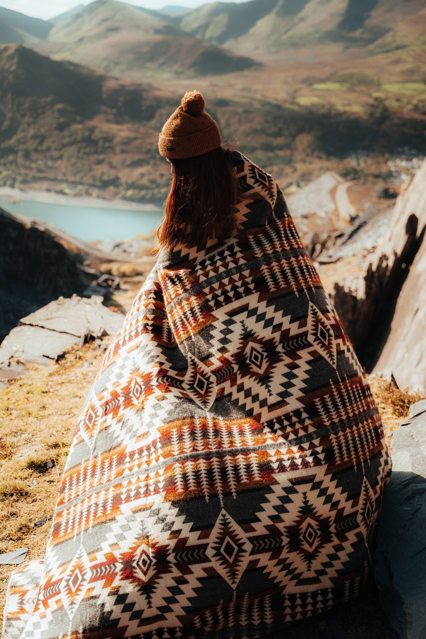 Beyond Borders Collective | Artisan-Made Blankets & Throws - Secoya Blanket - Campfire Ash | home decor | Spring Decor