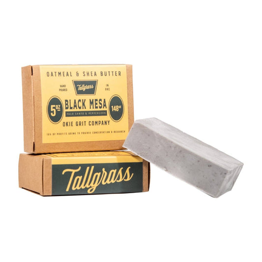 Tallgrass Supply Co - Oatmeal & Shea Butter Bar of Soap - Black Mesa: Palo Santo +