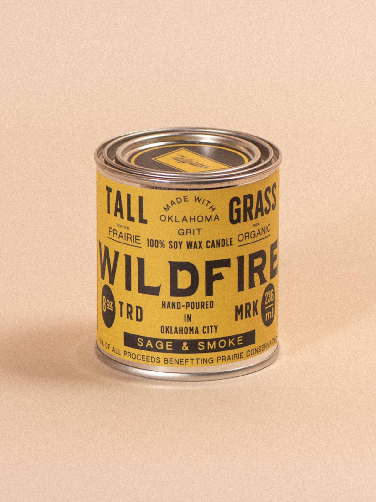 Tallgrass Supply Co - Wildfire: Sage + Smoke Soy Wax Candle