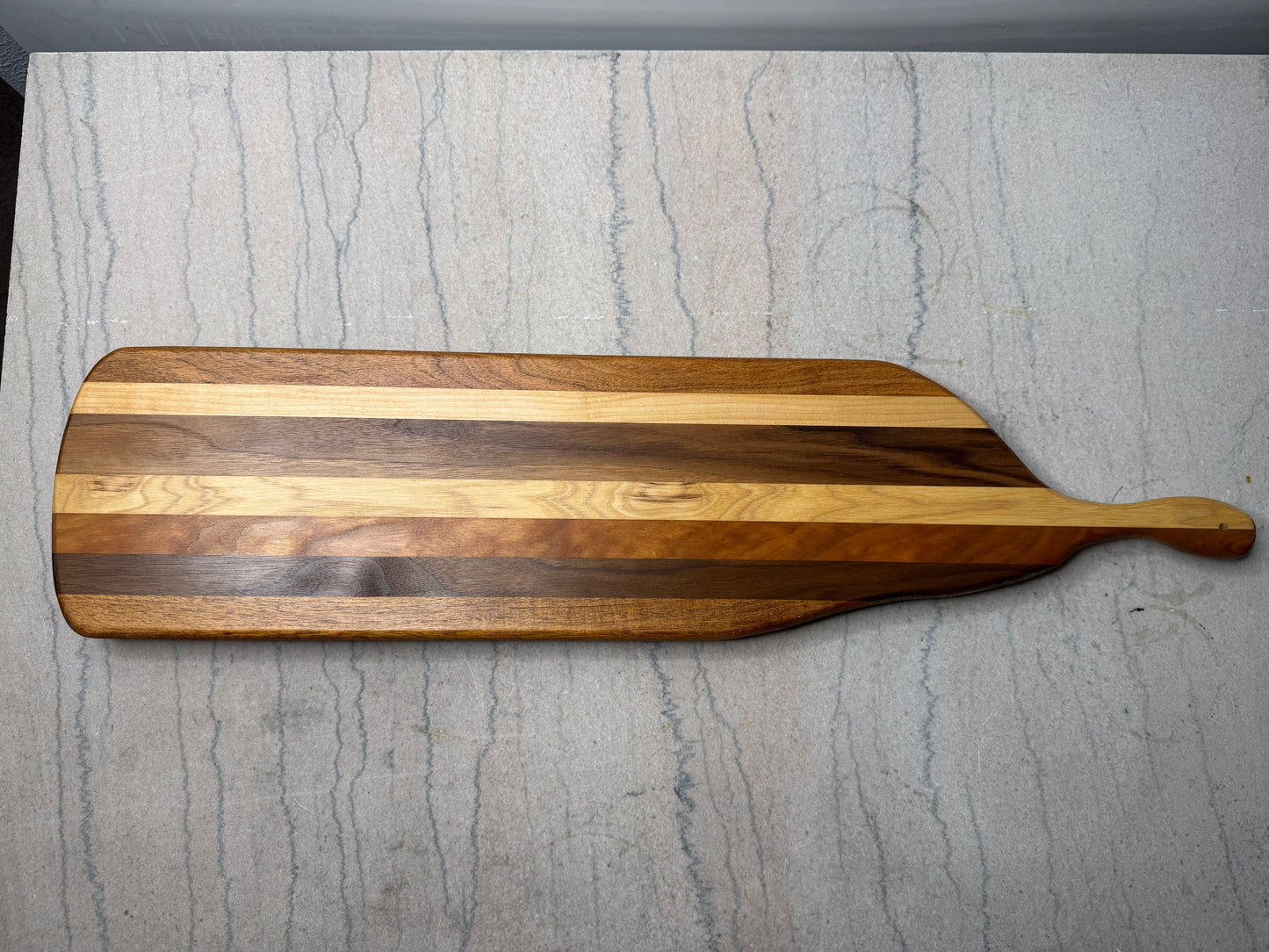 Striped Serving Board