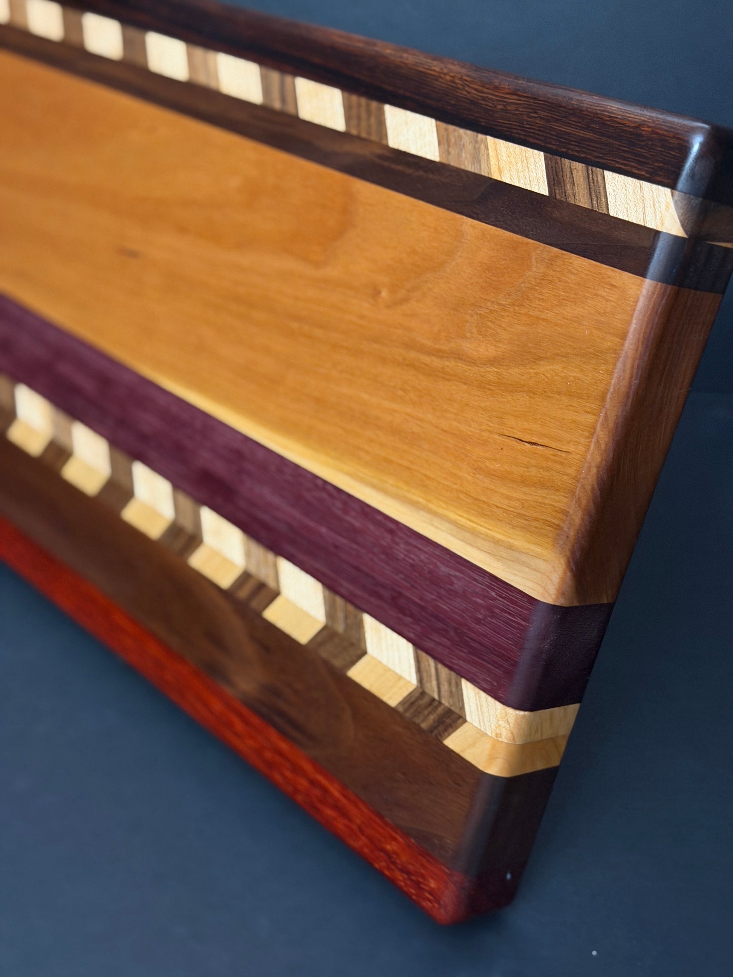 Ribbon Stripe Cutting Board