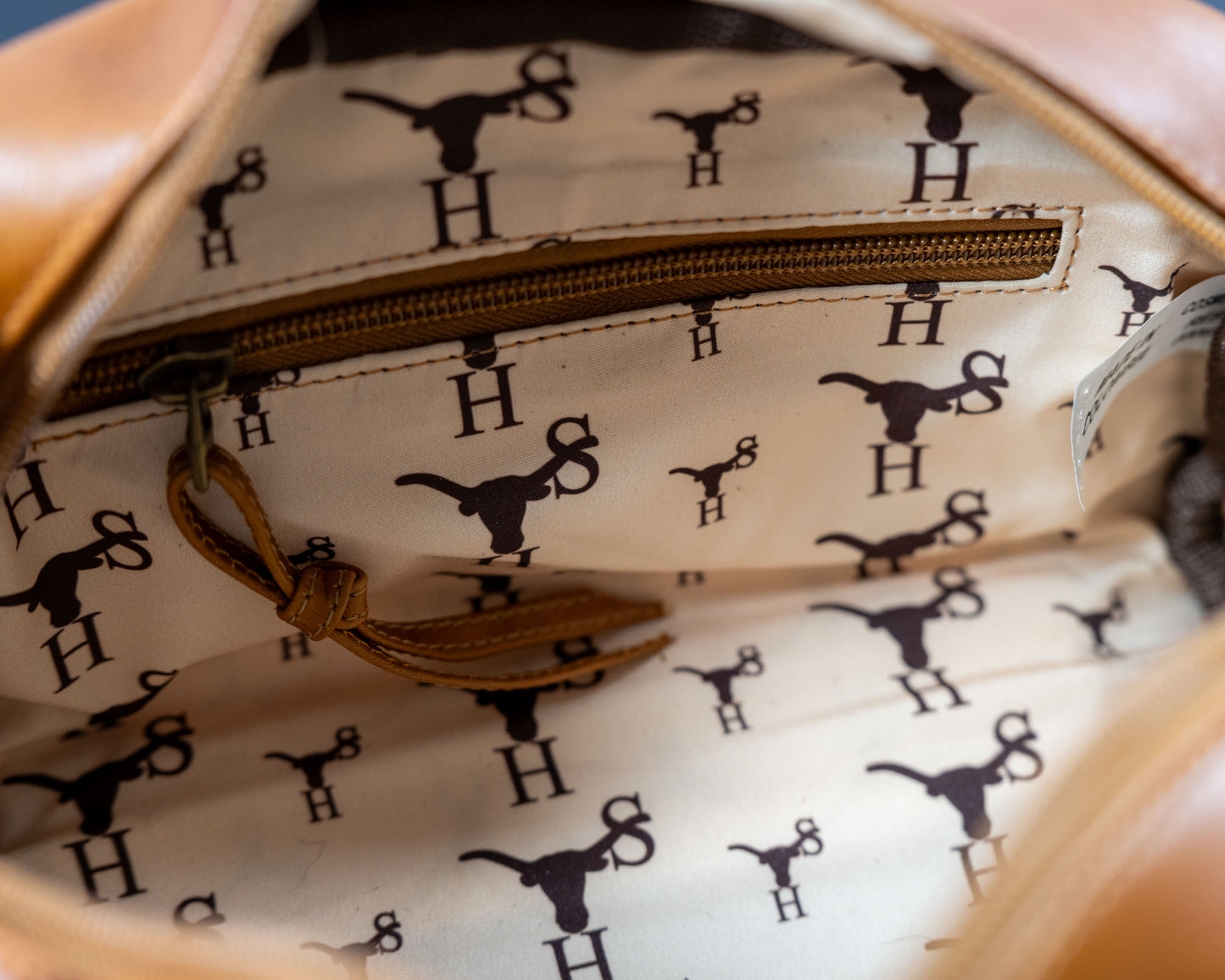 Cowhide Leather Toiletry Dopp Kit Travel Bag